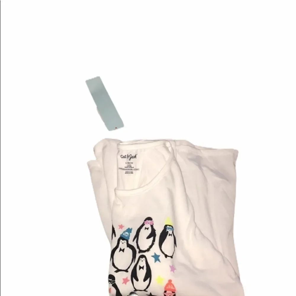 NWT Cat and Jack Girls Large Sleepwear Blouse